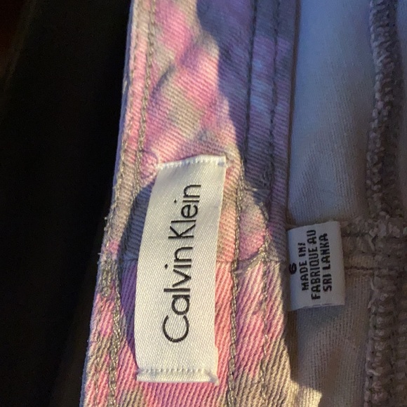 Tye dye pink with gray and white jeans - Picture 2 of 4